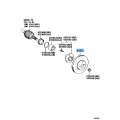 TOYOTA 43512-48120 Disc, Front