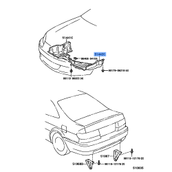 Genuine OEM Toyota Engine Under Cover Splash Shield Driver Side