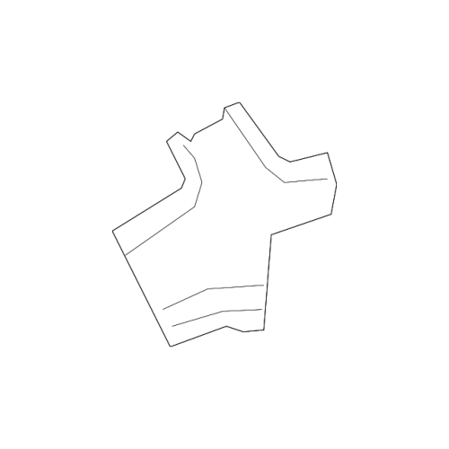 Brace-Roof Rail Rear Lh