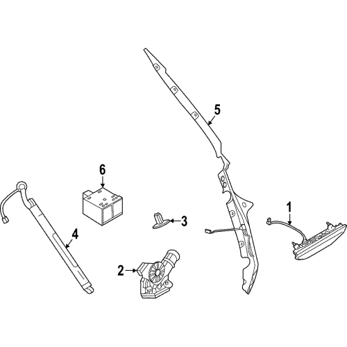 Drive Unit-Power Back Doo