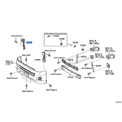 Bracket(L) F  Bumper
