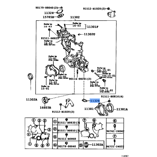 Gasket Timing Cover