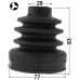 boot inner cv joint kit 77x93x28