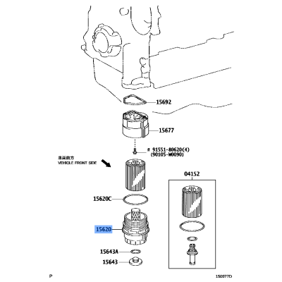 OIL FILTER CAP