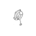 NISSAN Wire Assy-Steering B5554-KA48A
