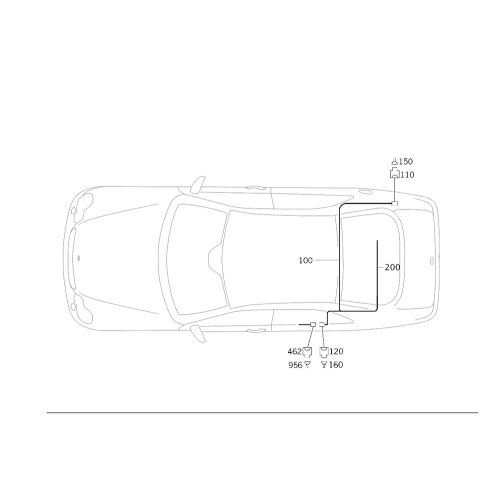 Cable Harness Db W209,W203,W245