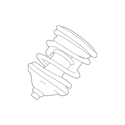Genuine OEM Engine Coolant Thermostat - BMW 11518512234