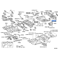 Toyota REINFORCEMENT, REAR FLOOR PAN, RH