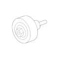 GENERAL MOTORS 12669532 Drive Belt Idler Pulley