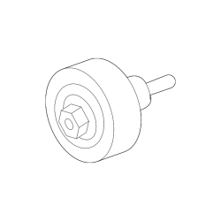 GENERAL MOTORS 12669532 Drive Belt Idler Pulley