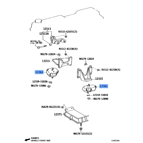 Insulator Engine Mtg