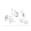 MERCEDES-BENZ A0004209304 Brake Pad Set