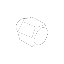 Nissan Wheel Lug Nut 40224-43N0A OEM