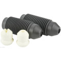 Boot with jounce bumper front shock absorber kit