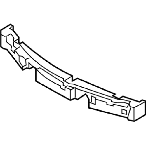 MAZDA TD1150111D Genuine Absorber Front Bumper