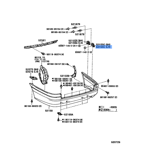 Cover,Towing Hook-Bu