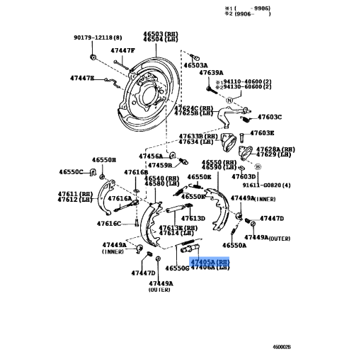 Adjuster Assy, Drum Brake