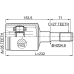 inner cv joint left 35x34.9x27