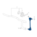 GM Front Sway Bar Link 84108681