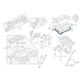 GENERAL MOTORS 12595106 Driver Side Camshaft Cover Seal