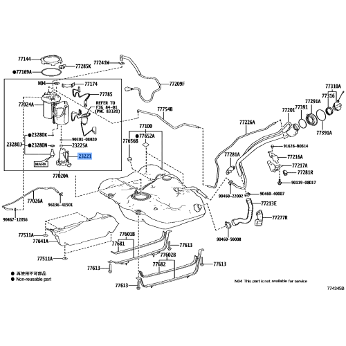 LEX PUMP ASSY FUEL