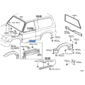 Moulding Sub-Assy LH Front Door Outside - Lexus NX300 2015-2021