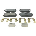 pad kit, disc brake, rear - kit (with anti squeal shim, with brackets)