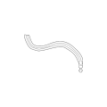 Nissan Armada Back Door Window Cable 90333-ZZ90A