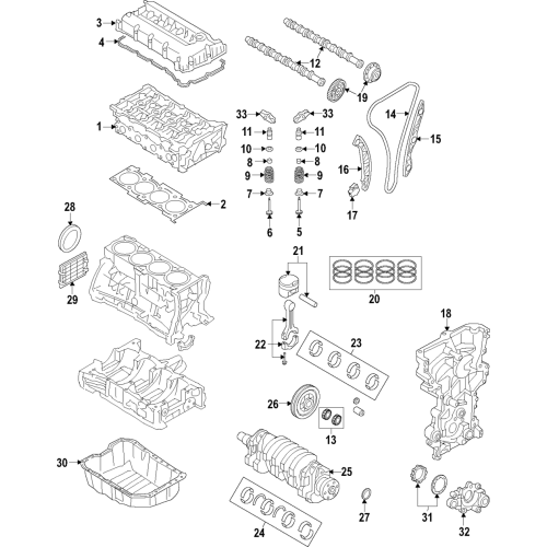 Metal Set,Main Brg.