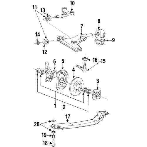 Ball Joint Lower-Gen
