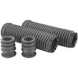 Boot with jounce bumper front shock absorber kit