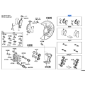 Pad Sub Set,Rr Calip