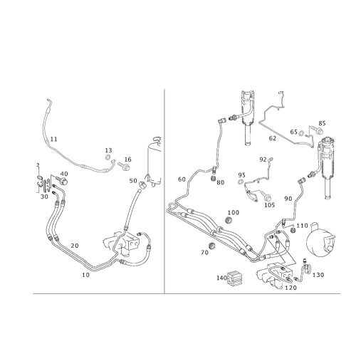 Hydraulic Pressure Hose Db W230