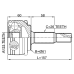 outer cv joint 33x61x26