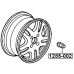 wheel nut m12x1.5 l35.8