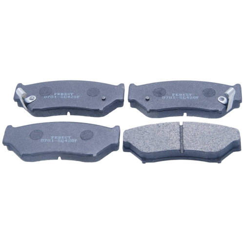 Pad kit, disc brake, front