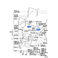 Toyota Genuine JOINT, WINDSHIELD WASHER HOSE, NO.3 85378-60380