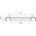drive shaft oil seal 33.45x63.25x9x15.5