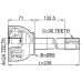 outer cv joint 24x59x30