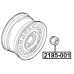 wheel nut m12x1.5 l15.1