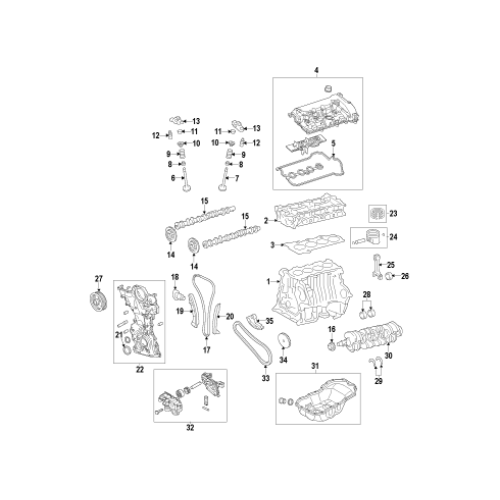 Metal Set,Main Brg.