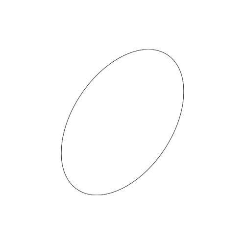 Insignia Stamped With Adhesive Film