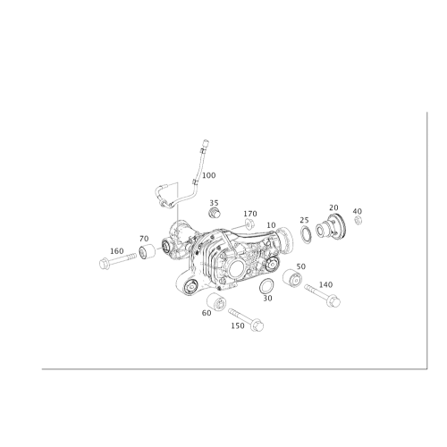 Metal Bushing Eemblement C292 W166