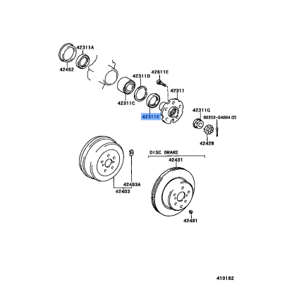 OIL SEAL RR/AXLE