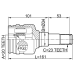 inner cv joint 20x34x23