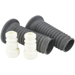 Boot with jounce bumper front shock absorber kit