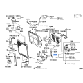 Radiator Pipe No.2 - Toyota 16578-75011