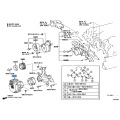 Toyota OEM COUPLING ASSEMBLY FLUID 2UZFE LHD 16210-50110