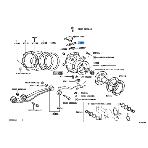 Shim,Steering Knuckle Adjust,No.