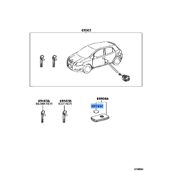 Toyota OEM Genuine Battery Transmitter 89745-52020